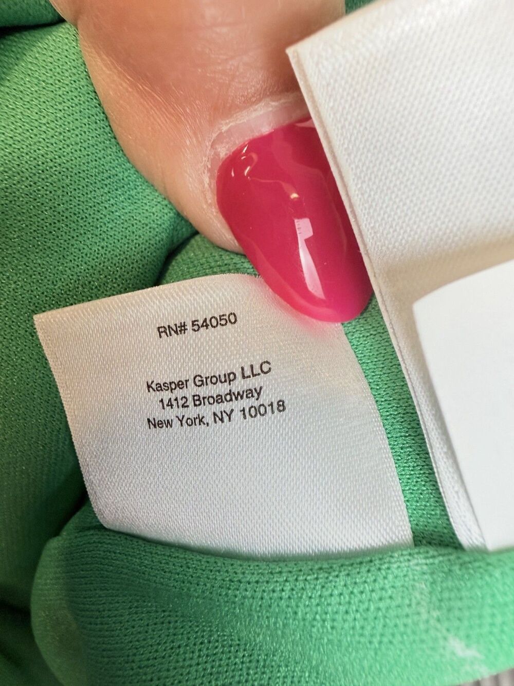 Anne Klein Plisse Pleated Trapeze Dress XL Clover Green Sleeveless NWT $99 Midi - Picture 12 of 13